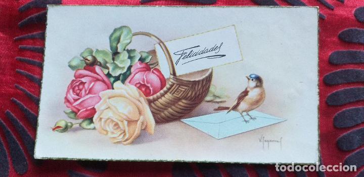 Postkarten: FELICIDADES-V20-TARJETA FELICIDADES-105X60mm