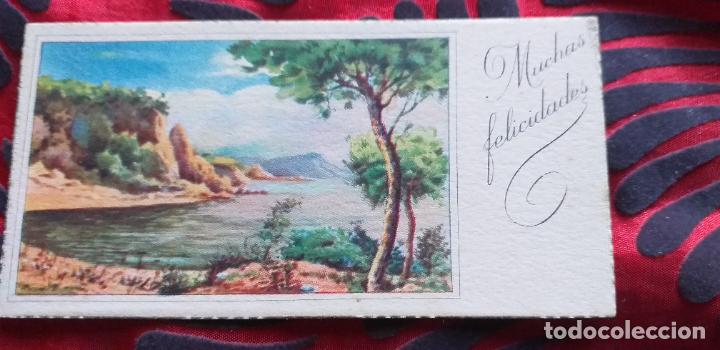 Cartoline: FELICIDADES-V20-TARJETA FELICIDADES-110X55mm-ED.DE ARTE IKON..
