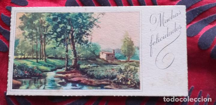 Cartoline: FELICIDADES-V20-TARJETA FELICIDADES-110X55mm-ED.DE ARTE IKON...