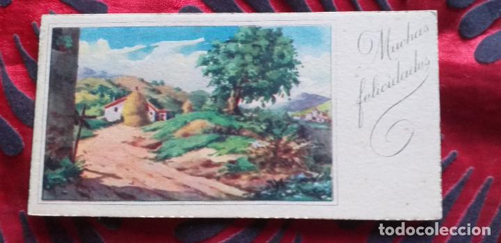 Cartoline: FELICIDADES-V20-TARJETA FELICIDADES-110X55mm-ED.DE ARTE IKON.