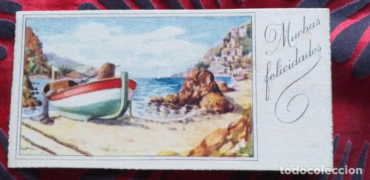 Cartoline: FELICIDADES-V20-TARJETA FELICIDADES-110X55mm-ED.DE ARTE IKON..