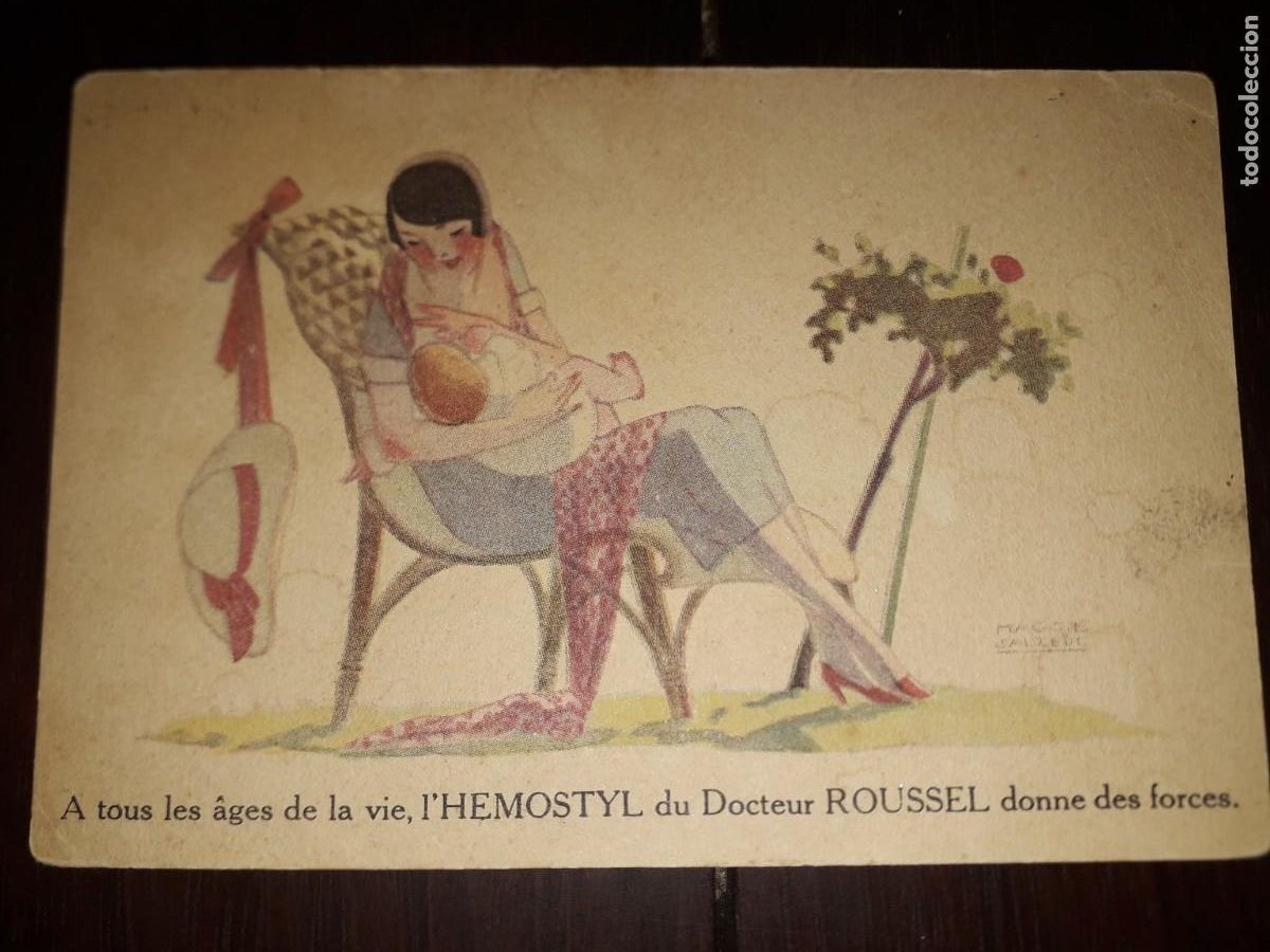Postales: N&ordm; 7500 POSTAL DIBUJO FRANCIA PUBLICIDAD DOCTEUR ROUSSEL