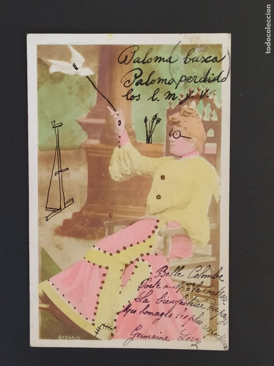 Postales: TARJETA POSTAL COLOREADA - BREFKORT - LYCHNOGRAVIIRE