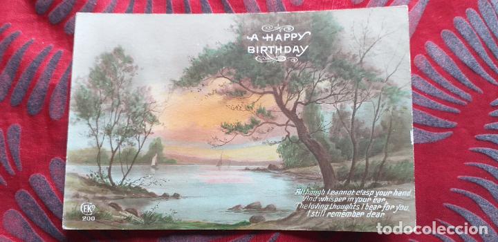 Cartes Postales: FELICIDADES-V12-135X85mm-POSTAL-A HAPPY BIRTHDAY