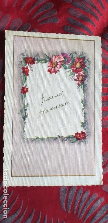 Cartes Postales: FELICIDADES-V12-135X85mm-POSTAL-HEUREUX ANNIVERSAIRE