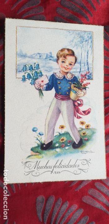 Postkarten: FELICIDADES-V12-135X85mm-POSTAL-NI&Ntilde;OS-MUCHAS FELICIDADES