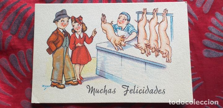 Postkarten: FELICIDADES-V12-135X85mm-POSTAL-MUCHAS FELICIDADES