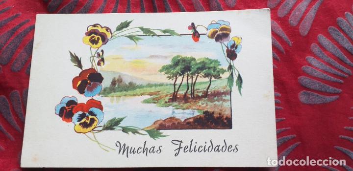 Postkarten: FELICIDADES-V12-140X90mm-POSTAL-MUCHAS FELICIDADES