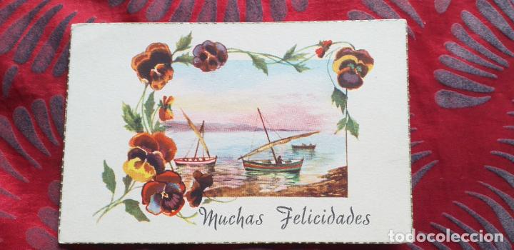 Postkarten: FELICIDADES-V12-140X90mm-POSTAL-MUCHAS FELICIDADES