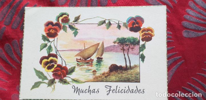 Postkarten: FELICIDADES-V12-140X90mm-POSTAL-MUCHAS FELICIDADES.