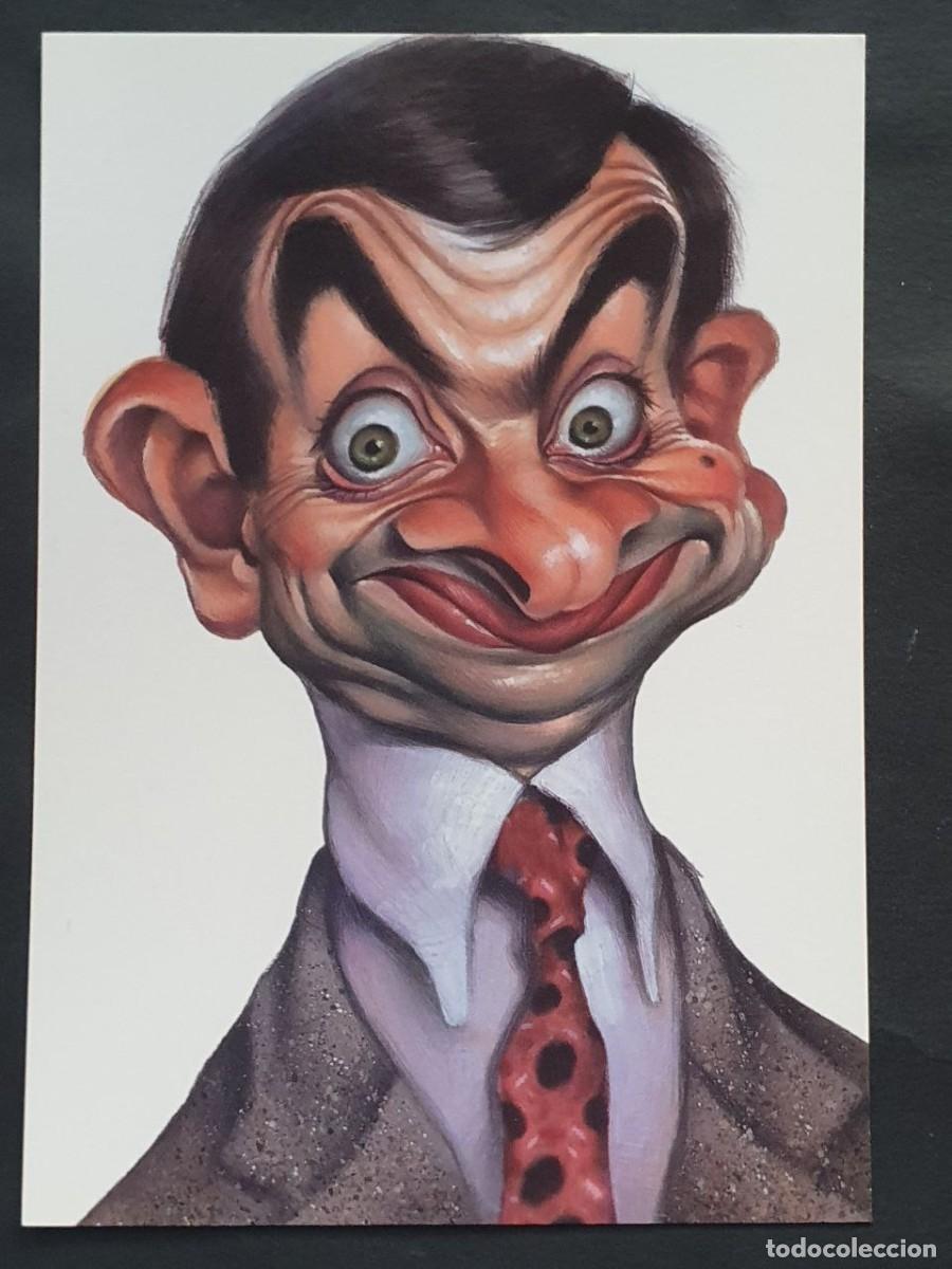 caricatura ”rowan atkinson - mr. bean” by joan - Compra venta en  todocoleccion