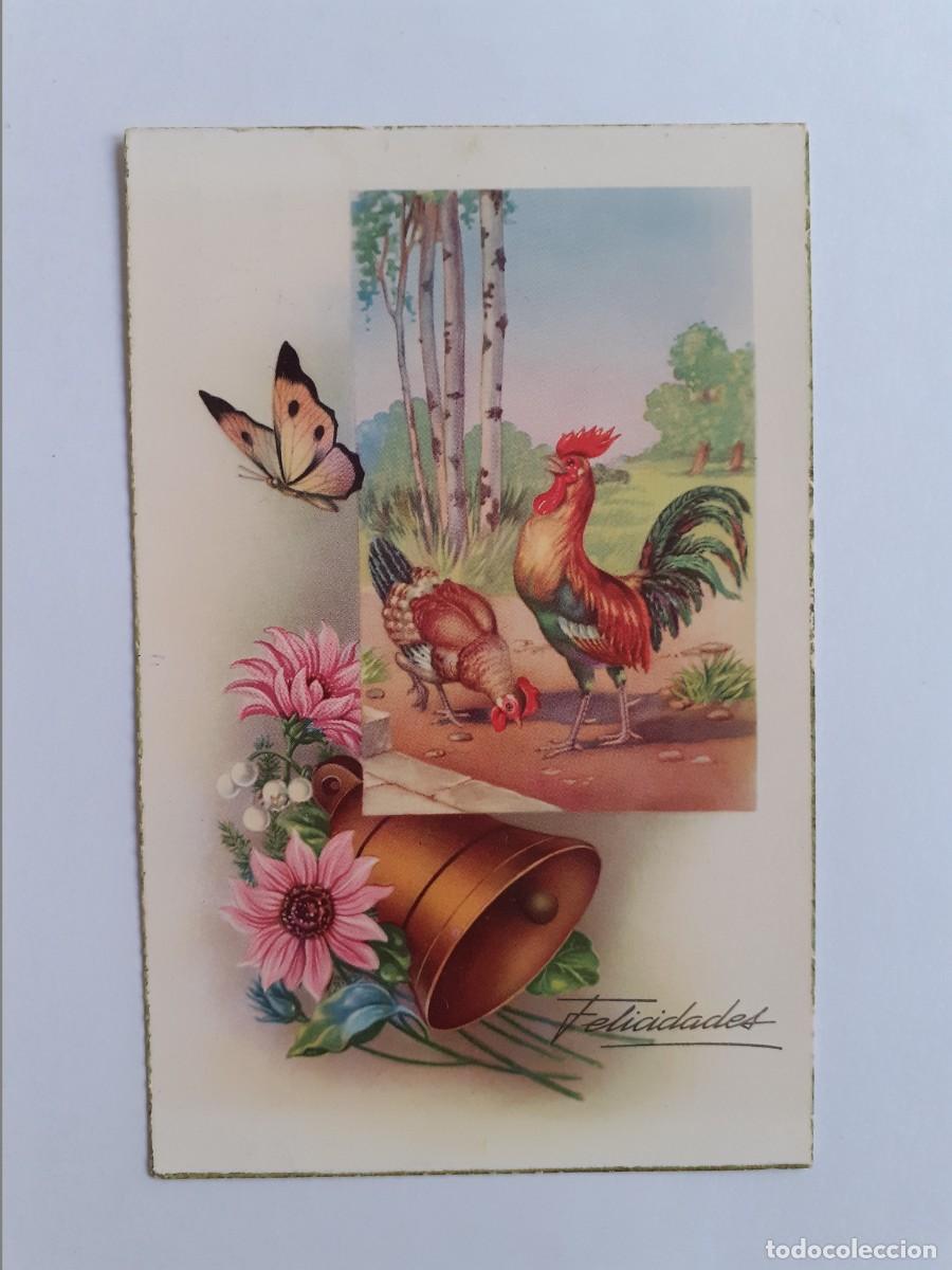 Cartoline: POSTAL - ED. CYZ SERIE 532 / FELICIDADES - ESCRITA