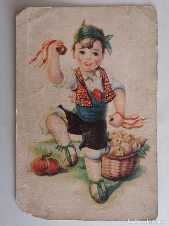 Postais: POSTAL INFANTILES ARAGON, ESCRITA A&Ntilde;O 1941