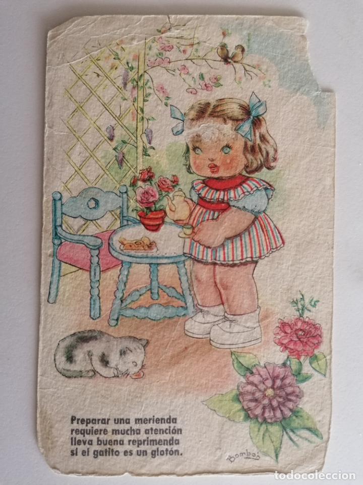 Postais: POSTAL INFANTIL, EDICIONES RAM, ESCRITA A&Ntilde;O 1951