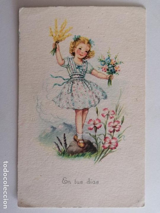 Postais: POSTAL INFANTIL, EDICIONES DP, SERIE 1095, ESCRITA 1948