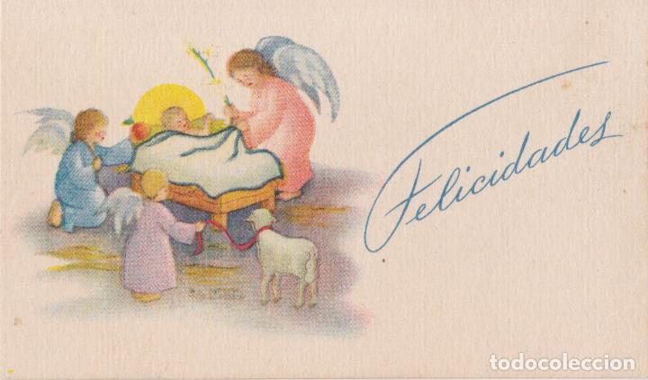 Postkarten: ILUSTRADOR: DESCONOCIDO, FELICIDADES - DORSO EN BLANCO - (10,7X6,4)