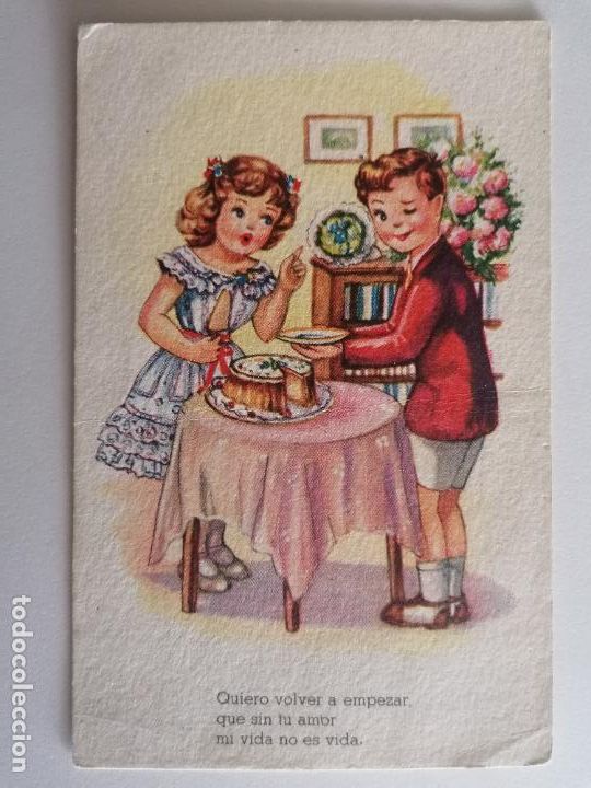 Postais: POSTAL INFANTIL, MELODIAS SELECTAS, COLECCION K, EDICIONES ARTIGAS, SERIE 159, ESCRITA