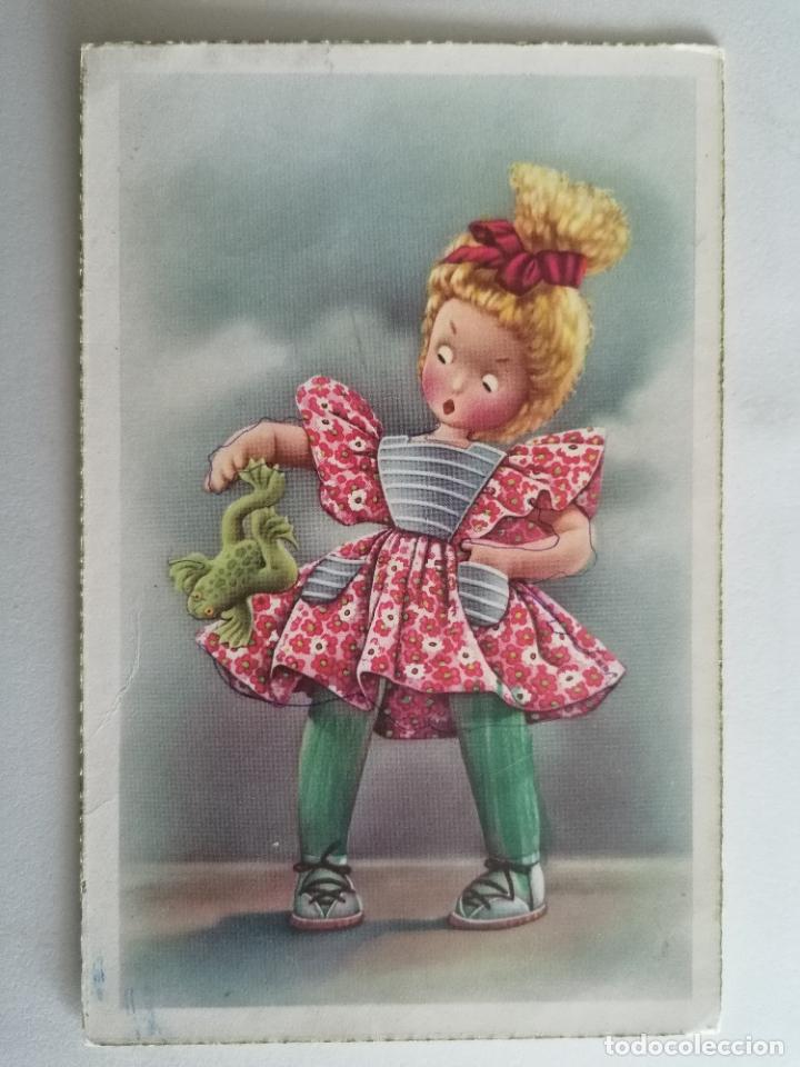 Postcards: POSTAL INFANTIL, EDICIONES CYZ, N&ordm; 529, ESCRITA 1956