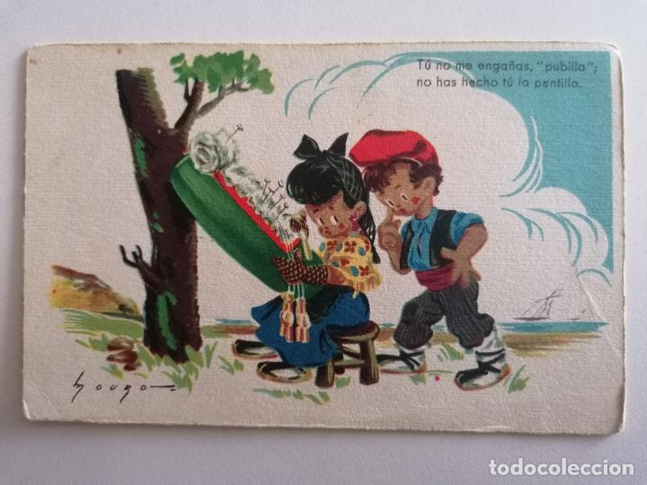 Postcards: POSTAL INFANTIL, EDICIONES COLON, SERIE 146/2, DIBUJO MOURO, ESCRITA 1950