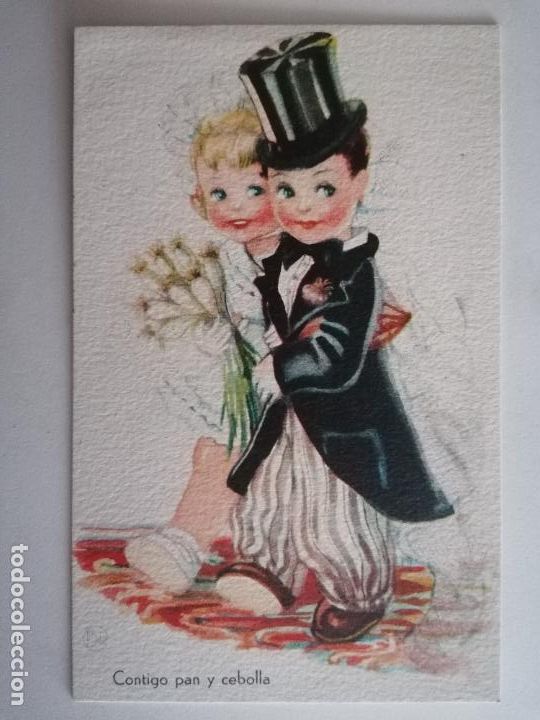 Postkarten: POSTAL INFANTIL, EDICIONES DE ARTE IKON, SERIE 7, ESCRITA A&Ntilde;OS 50