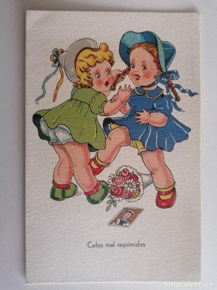 Postais: POSTAL INFANTIL, EDICIONES DE ARTE IKON, SERIE 15, ESCRITA A&Ntilde;O 1945