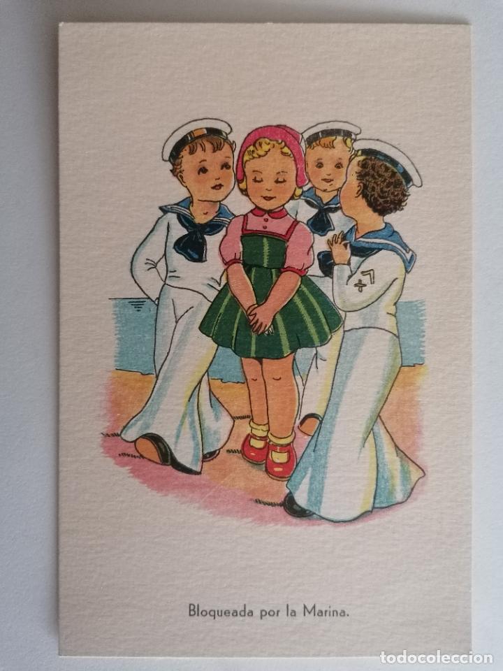 Postais: POSTAL INFANTIL, EDICIONES DE ARTE IKON, SERIE 17, ESCRITA A&Ntilde;O 1944