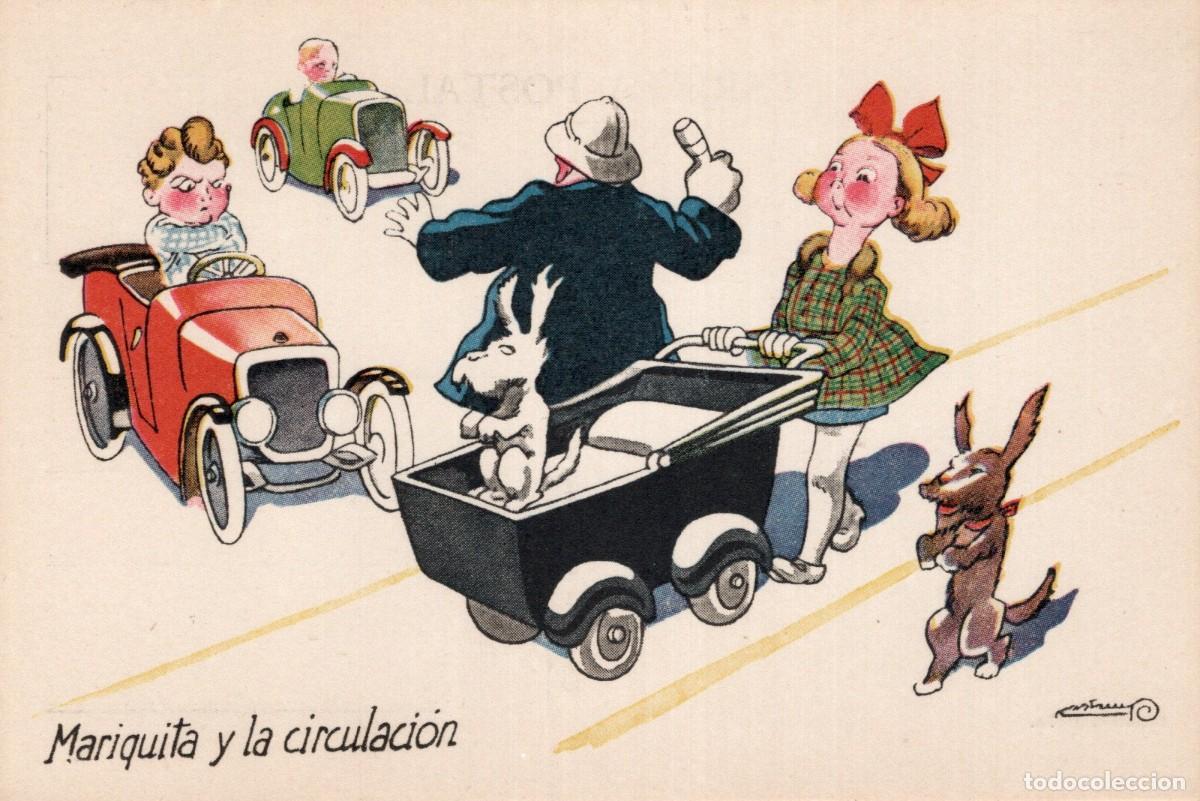 Cartoline: CASTANYS. MARIQUITA Y LA CIRCUACI&Oacute;N