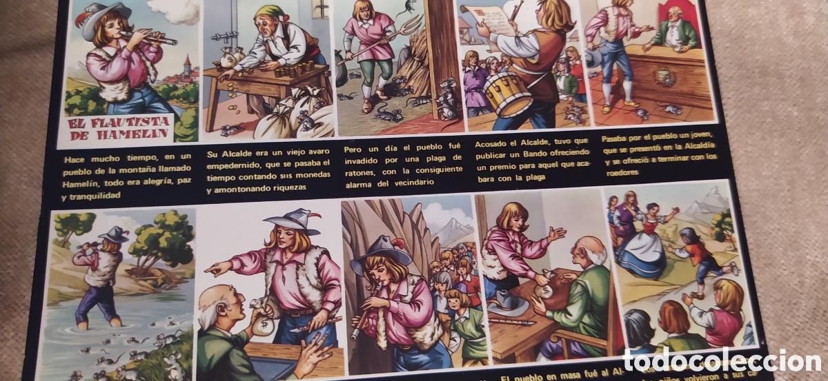Postais: POSTAL SERIE ENSUE&Ntilde;O.9 EL FLAUTISTA DE HAMELIN