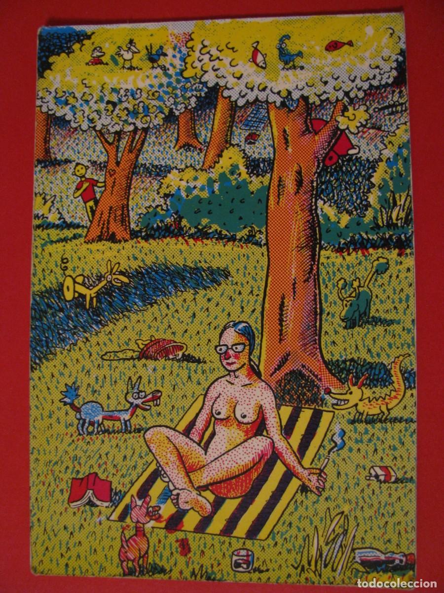 Postales: POSTAL DE EDICIONES LA C&Uacute;PULA. ORIGINAL DE SIMONIDES. PRAO. 1981.