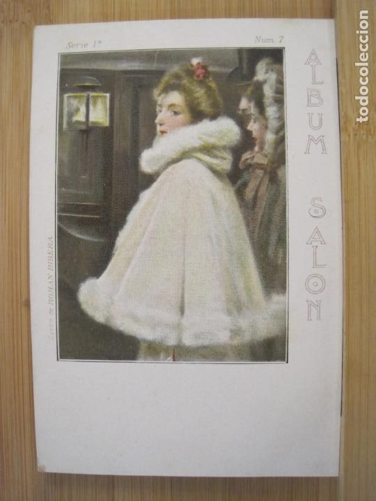 Postais: CUADRO DE ROMAN RIBERA-ALBUM SALON-SERIE 1&ordf; NUM 7-REVERSO SIN DIVIDIR-POSTAL ANTIGUA-(99.962)