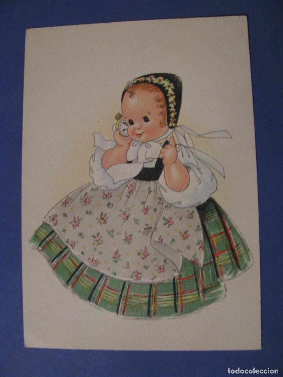 Postcards: POSTAL DIBUJO DE ED. BD 1553 S. LA PETITE FRANC-COMTOISE. FRANCIA 1959.