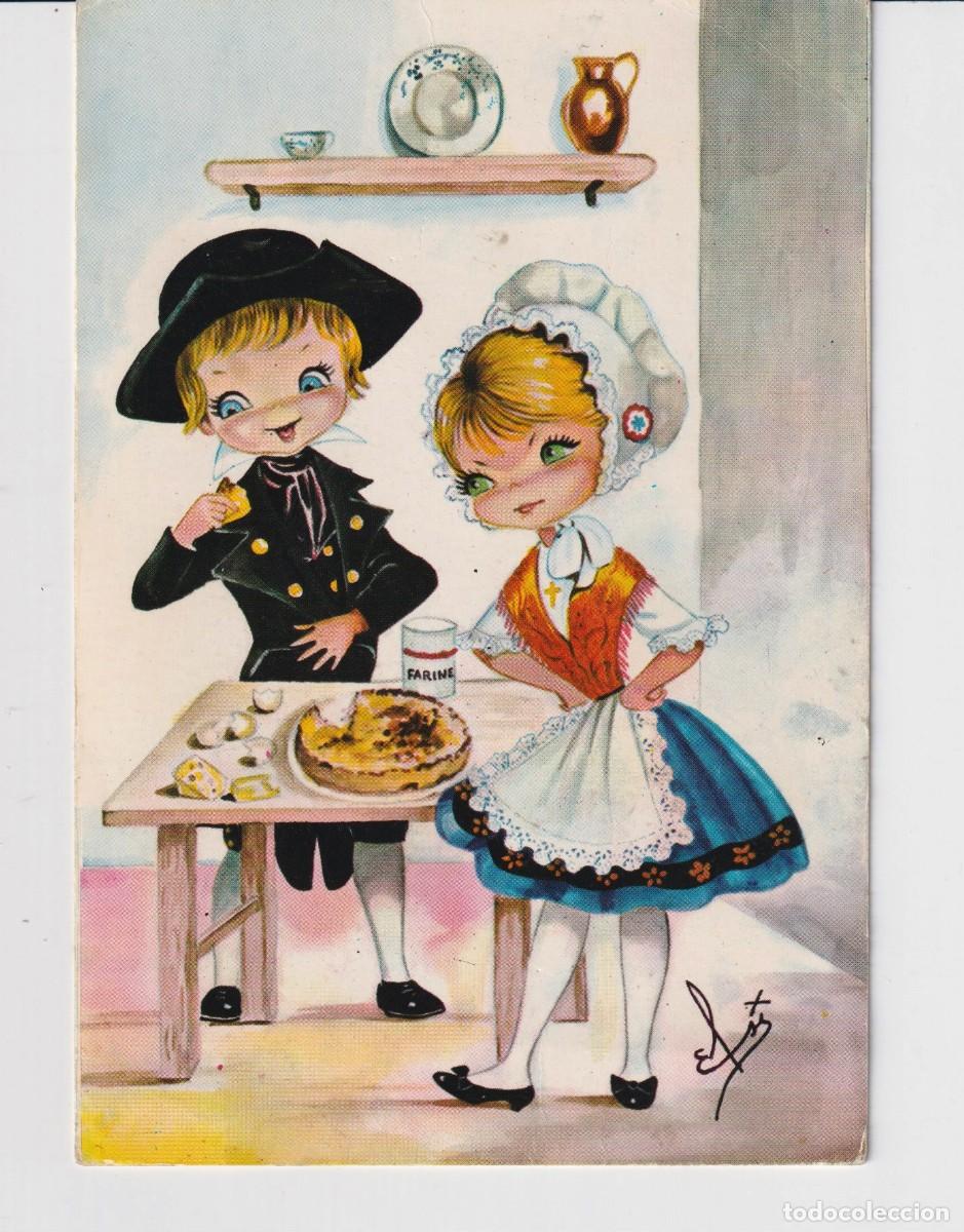 Postcards: POSTAL DE PAREJA TRAJE. REJIONAL EDITO FRANCIA SIN CIRCULAR