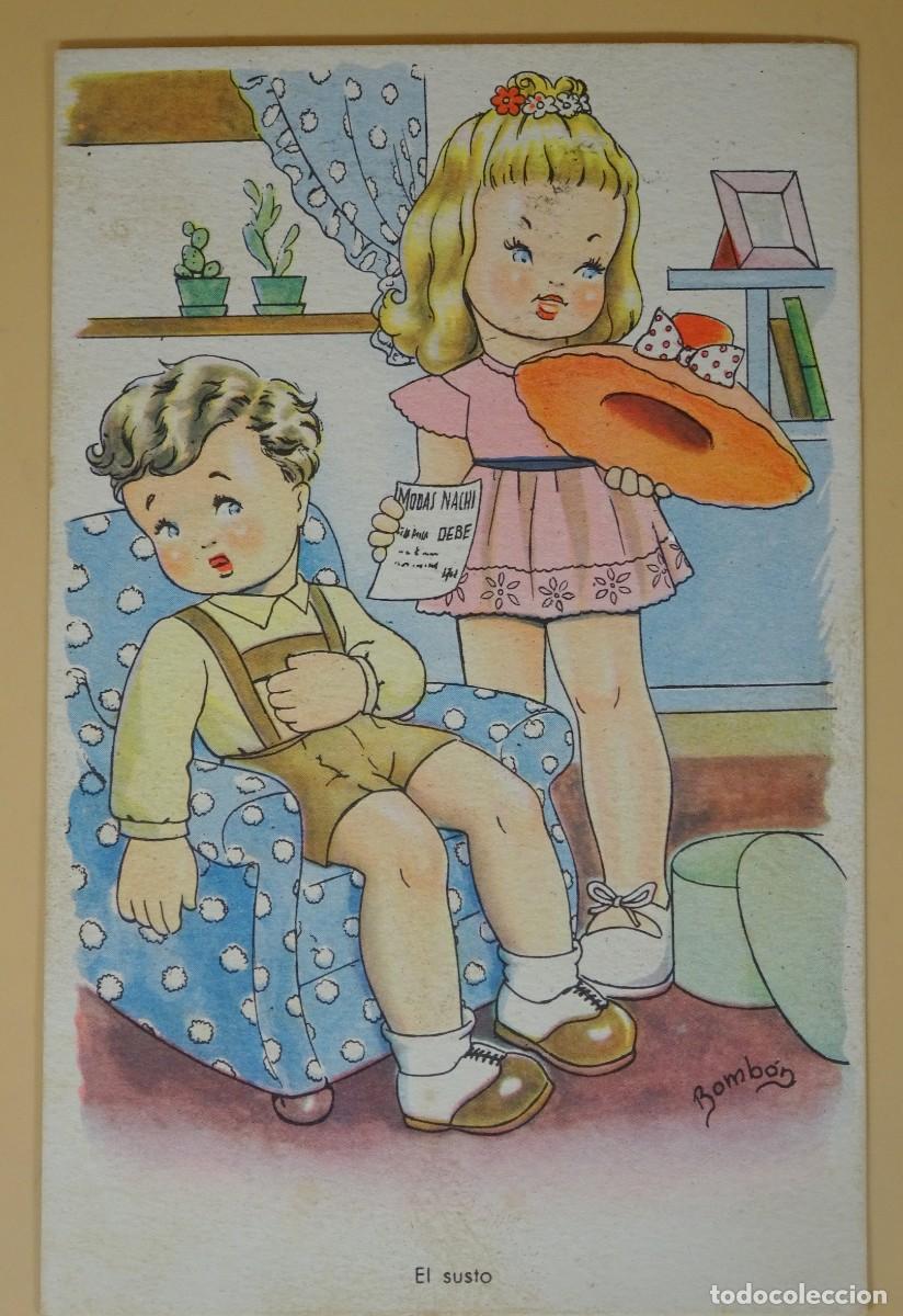 Postkarten: ANTIGUA POSTAL ILUSTRADA, BOMBON , VER FOTOS