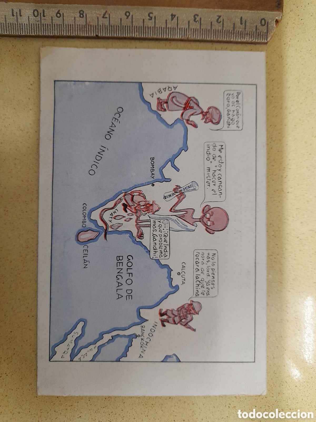 Postais: Antigua postal humor&iacute;stica