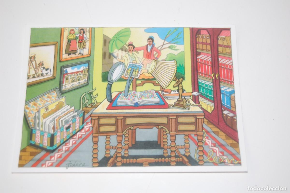 Cartes Postales: TARJETA POSTAL - COLECCION DE ALONSO FRANCO- EL DESPACHO - DIBUJO ORIGINAL JUAREZ