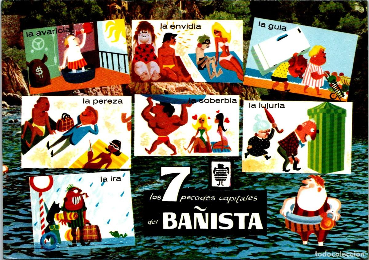 Cartes Postales: Los 7 Pecados Capitales del Ba&ntilde;ista - Escudo de oro n&ordm; 2264 - 149x104mm