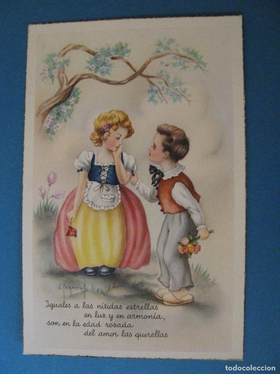Postais: POSTAL DE IL. V. SEGARRA. ED. C. Y Z. 558. ESCRITA. 1953.