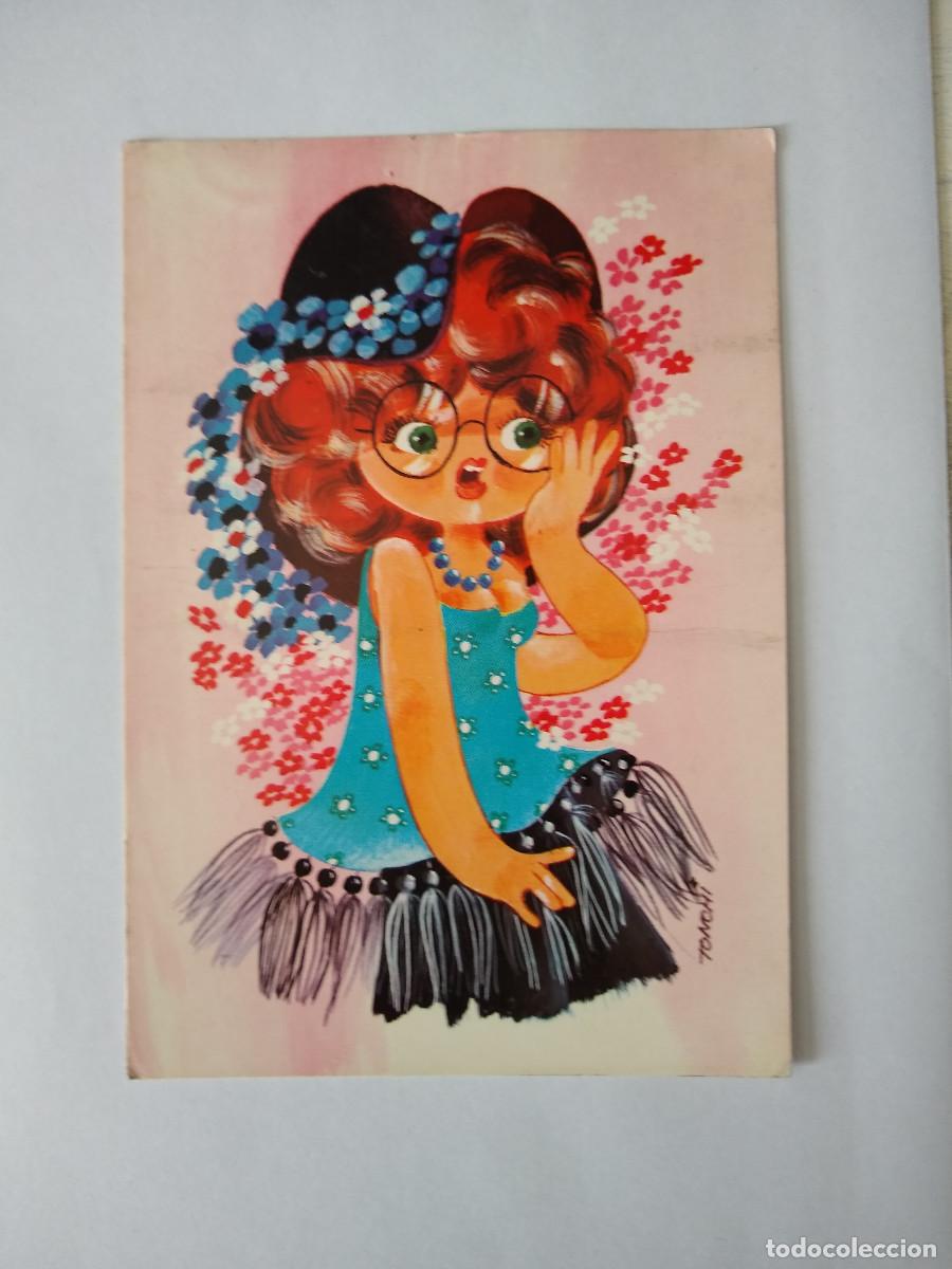 Postais: Postal ni&ntilde;a ilustrador Chonchi Cerber Editorial ref.3016/2