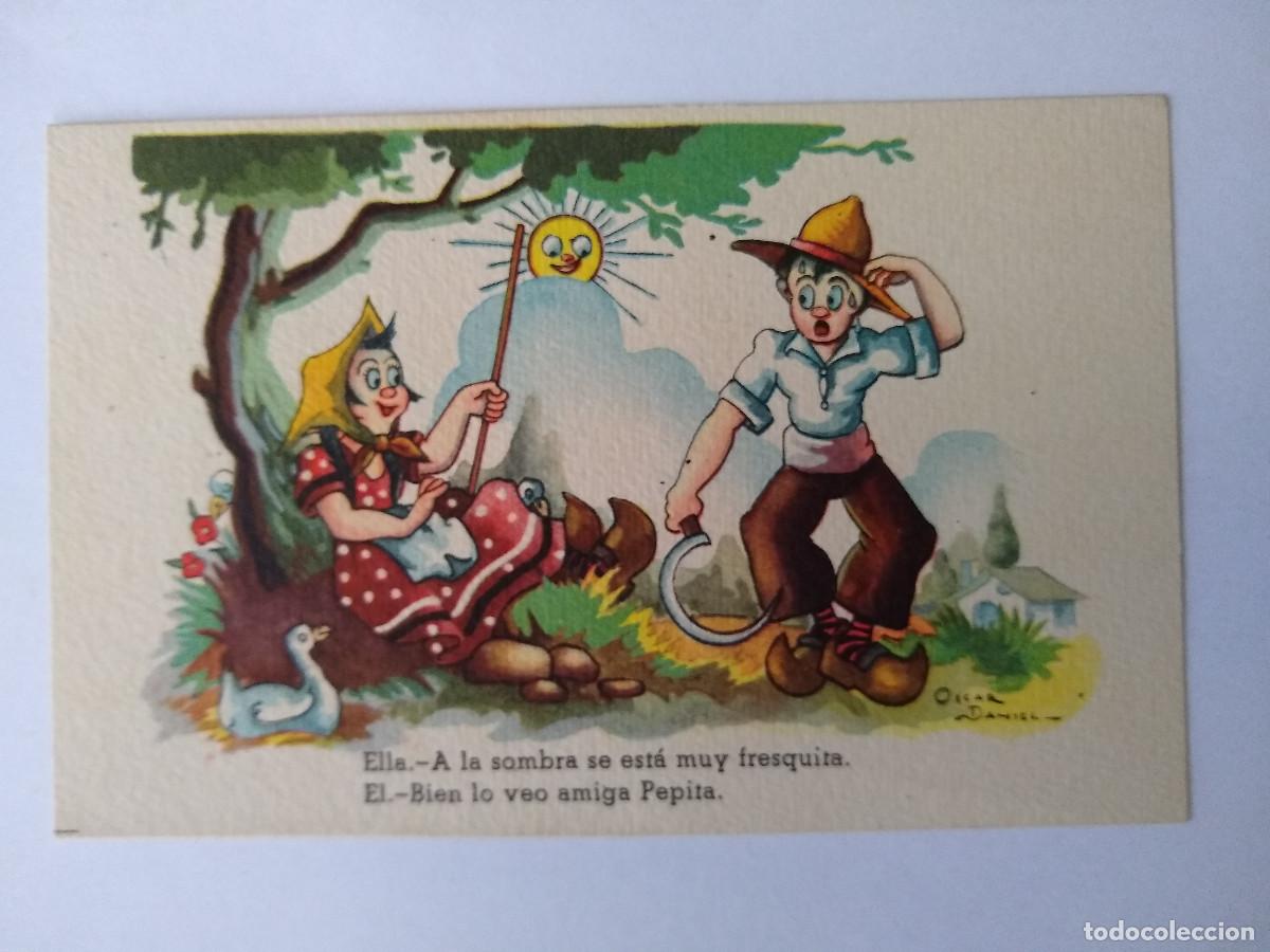 Postais: Postal c&oacute;mica Oscar Daniel CMB Serie n&ordm; 41 a&ntilde;o 1943