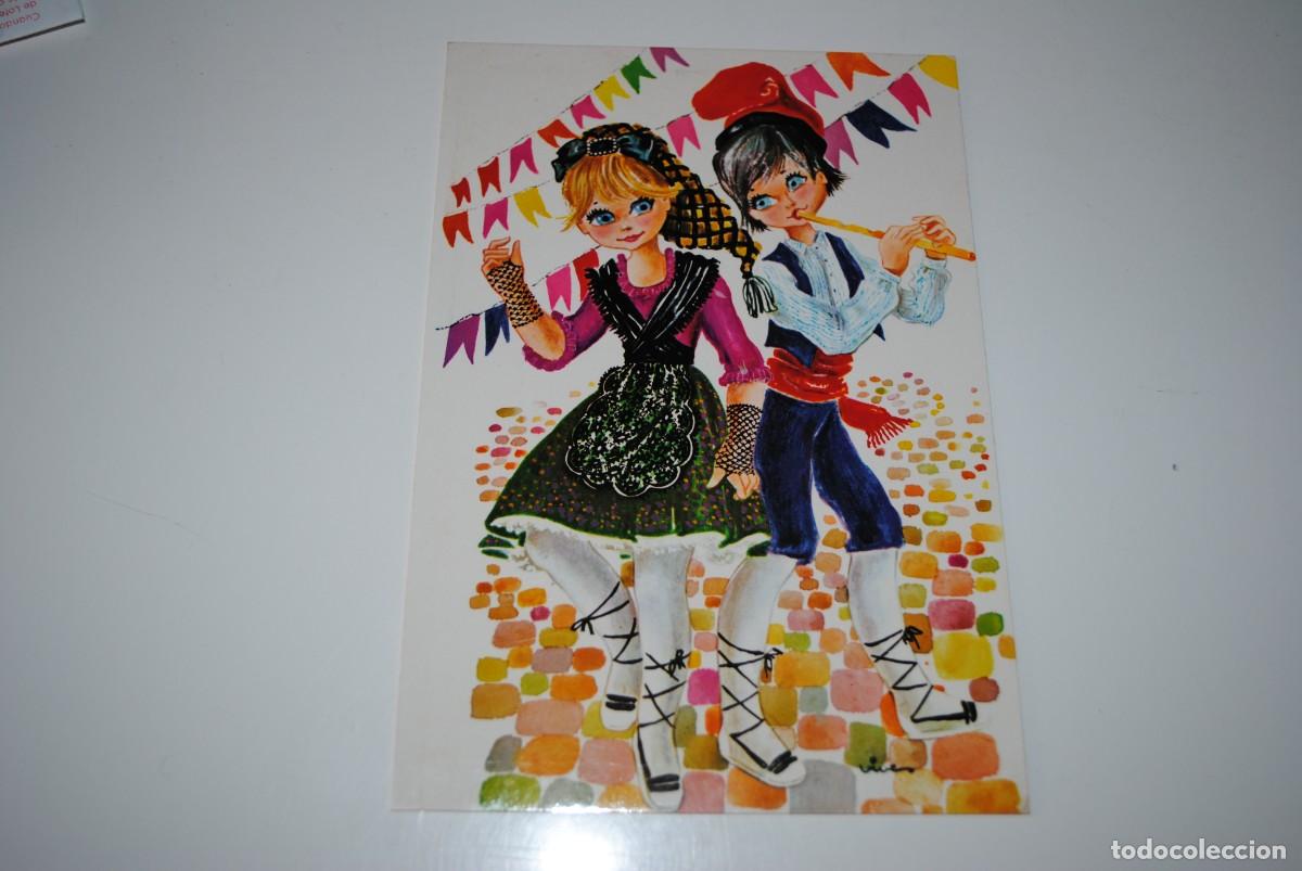 Postales: POSTAL VIKINGO - PAREJA BAILANDO -N&ordm; 501-1