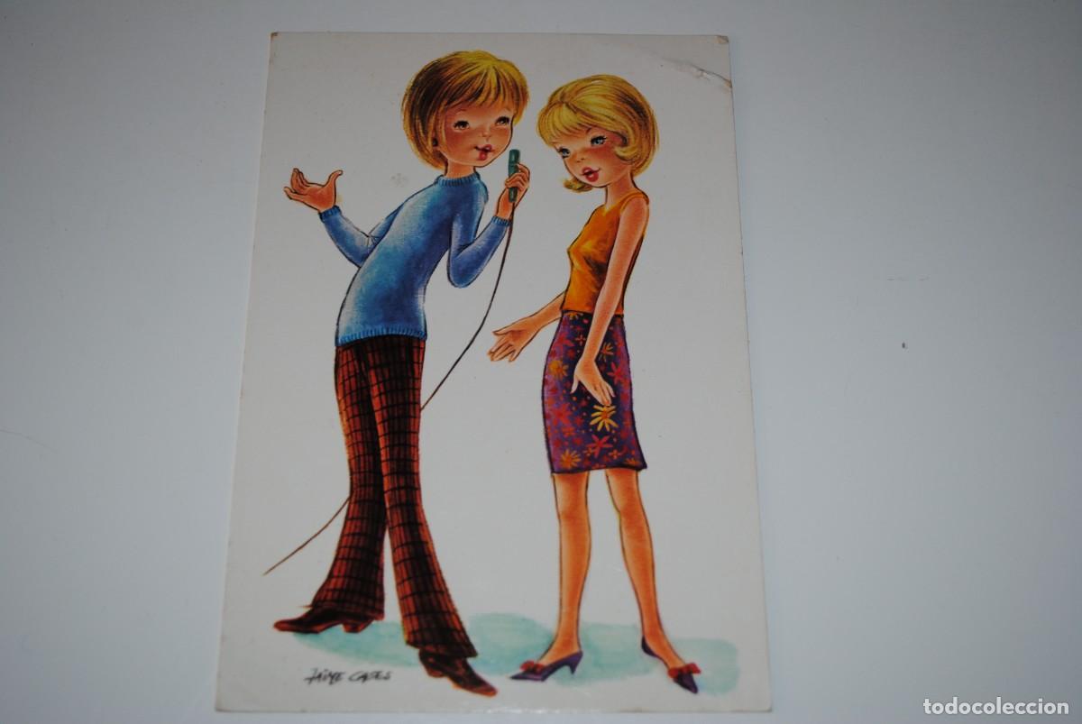 Postales: POSTAL VIKINGO - PAREJA BAILANDO -N&ordm; 500-4 - VER FOTO
