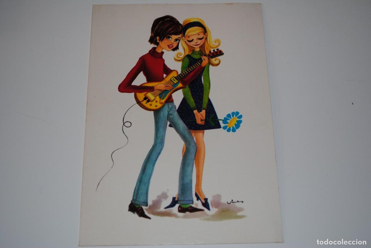 Postales: POSTAL VIKINGO - PAREJA BAILANDO -N&ordm; 507-3 - VER FOTO