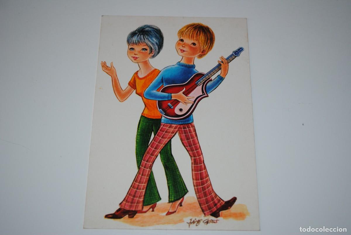 Postales: POSTAL VIKINGO - PAREJA BAILANDO -N&ordm; 500-1 - VER FOTO