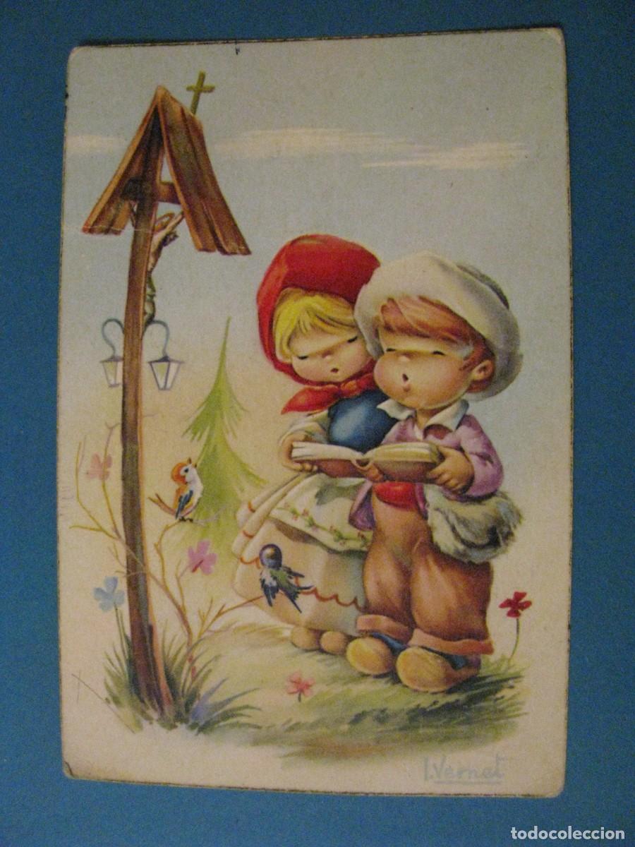 Cartoline: POSTAL DE IL. I. VERNET. C. Y Z. 547/B. ESCRITA 1961.