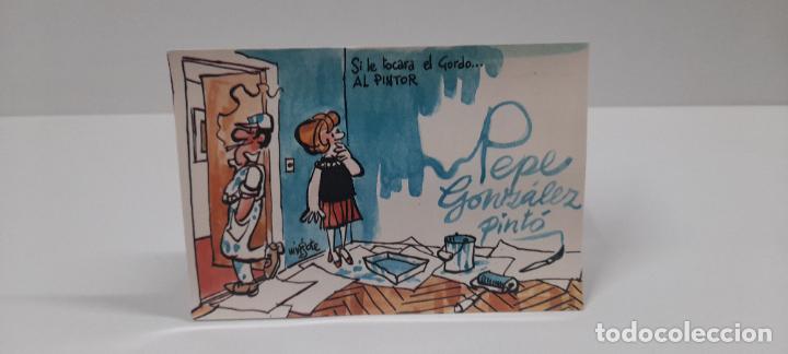Cartes Postales: POSTAL DE MIGOTE - SI LE TOCARA EL GORDO A ..... SIN CIRCULAR . SERIE E . 1969