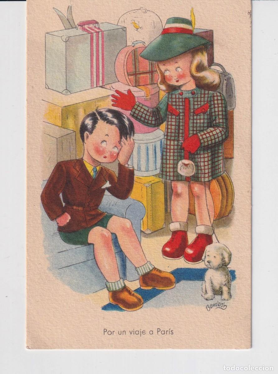 Postcards: POSTAL DE DIBUJOS PAREJA DE VIAJE EDITO ARTIGAS SIN CIRCULAR