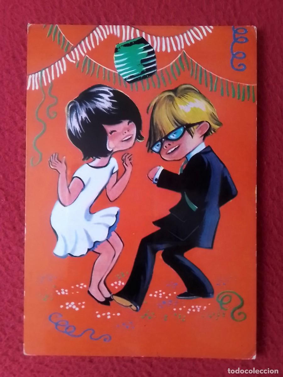 Postais: POSTAL POST CARD OSCARCOLOR D-4 TWISTEANDO TWISTER BAILE BAILANDO..CHICOS..GUATEQUE..DANCE DANSE ETC