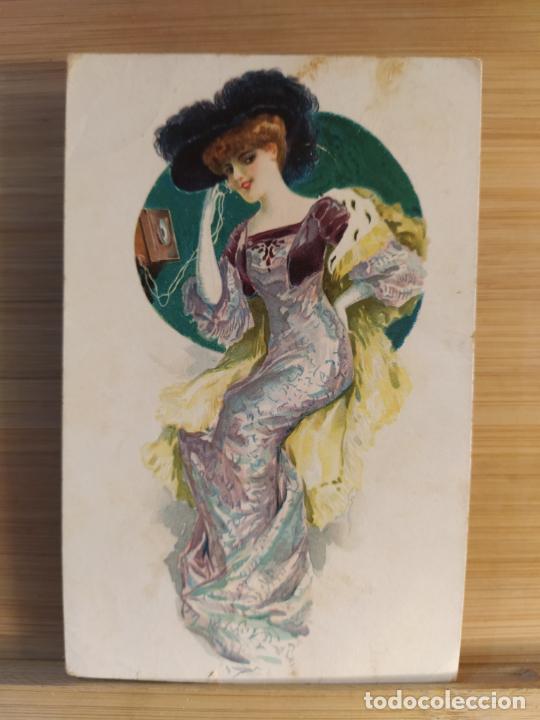 Postais: POSTAL ANTIGUA ILUSTRADA-VER FOTOS-(104.211)