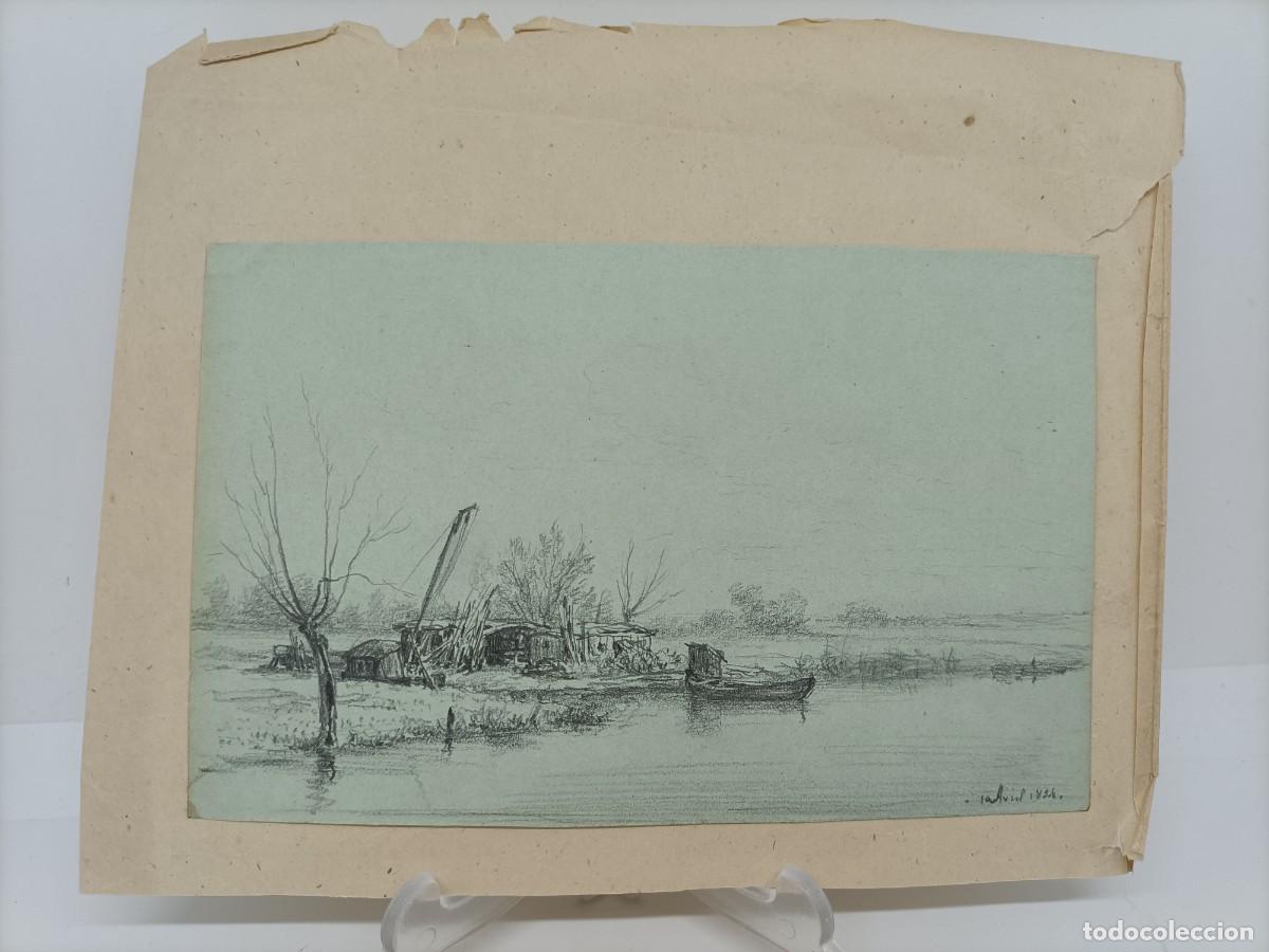 Postcards: Dibujo a l&aacute;piz del XIX.