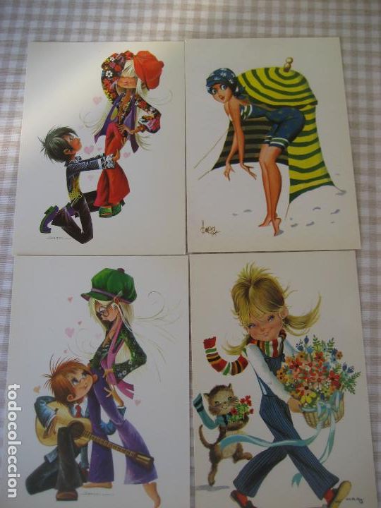 Postales: 4 postales C y Z y Perla - Foto 1